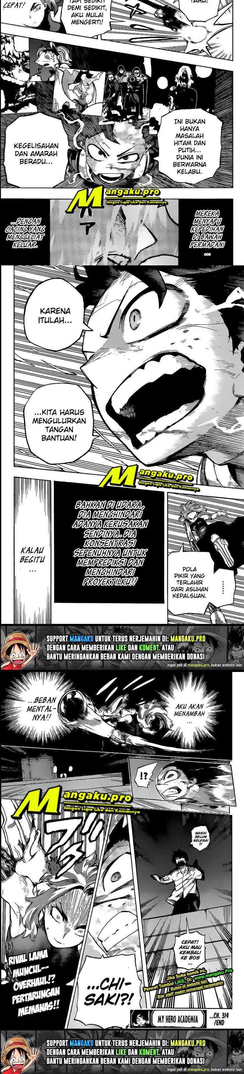 Baca Boku no Hero Academia Ch 314 Bahasa Indonesia - Spoiler Halaman 6 Baca Boku no Hero Academia Ch 314 Bahasa Indonesia - Spoiler Halaman 6