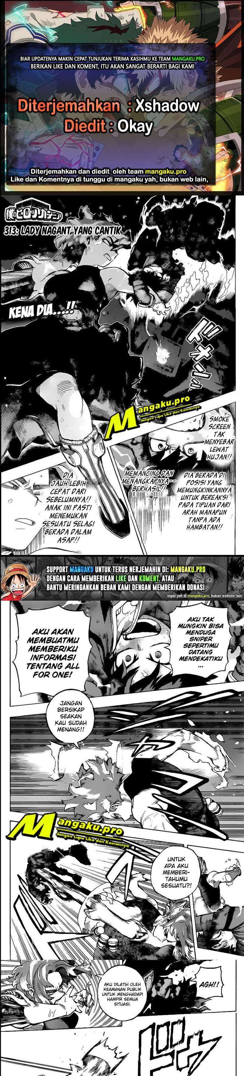 Baca Boku no Hero Academia Ch 314 Bahasa Indonesia - Spoiler Halaman 1 Baca Boku no Hero Academia Ch 314 Bahasa Indonesia - Spoiler Halaman 1