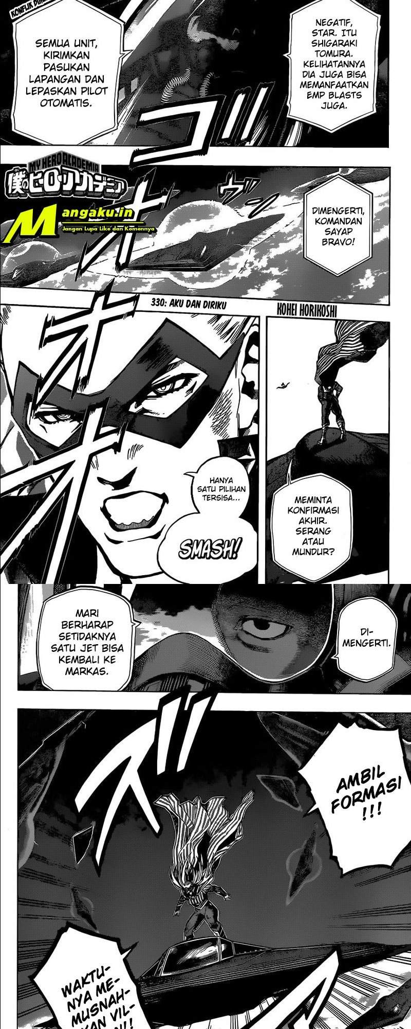 Baca Boku no Hero Academia Ch 330 Bahasa Indonesia - Spoiler Halaman 2