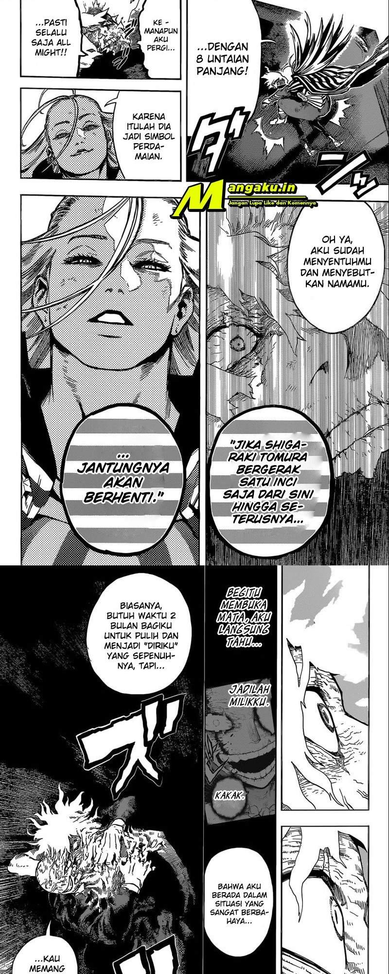 Baca Boku no Hero Academia Ch 330 Bahasa Indonesia - Spoiler Halaman 8