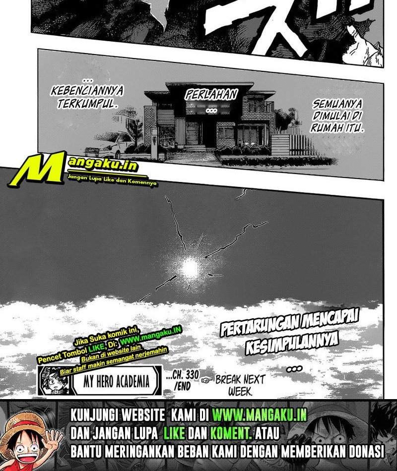 Baca Boku no Hero Academia Ch 330 Bahasa Indonesia - Spoiler Halaman 10