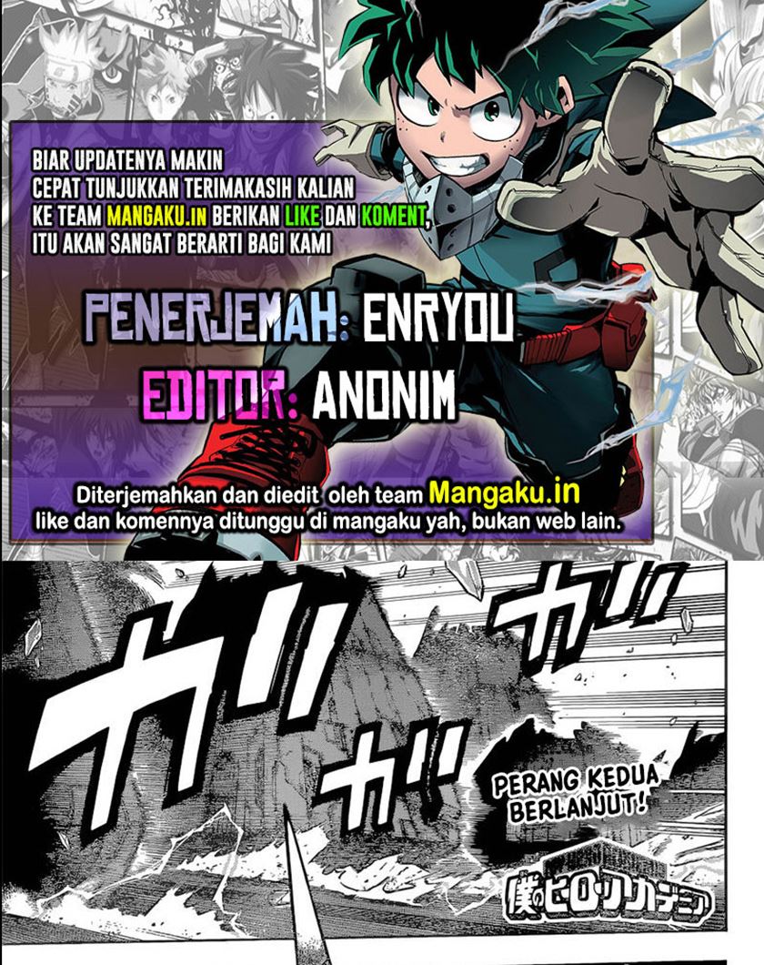 Baca Boku no Hero Academia Ch 345 Bahasa Indonesia - Spoiler Halaman 1 Baca Boku no Hero Academia Ch 345 Bahasa Indonesia - Spoiler Halaman 1