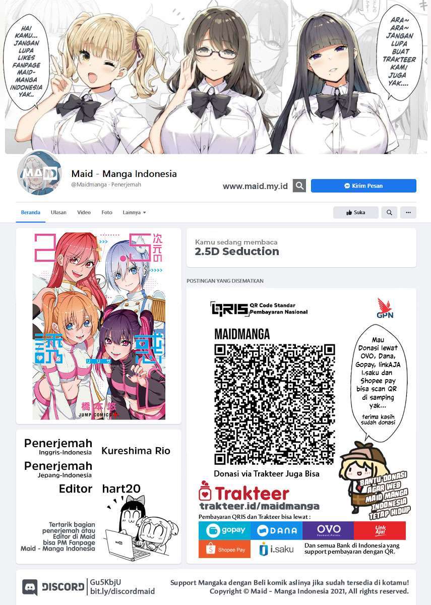 Baca 2.5 Dimensional Seduction Ch 17 Bahasa Indonesia - Spoiler Halaman 2