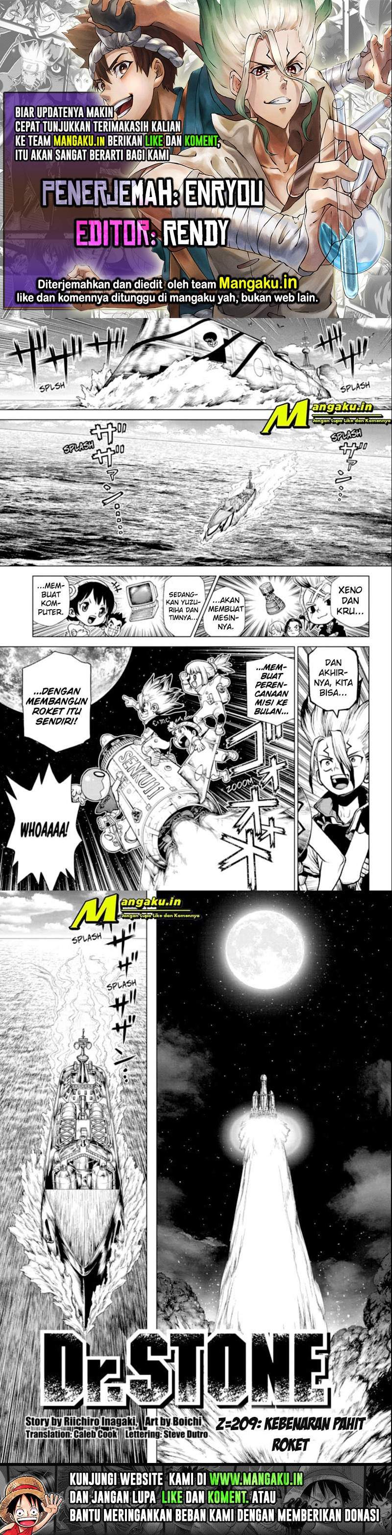 Baca Dr. Stone Ch 209 Bahasa Indonesia - Spoiler Halaman 1 Baca Dr. Stone Ch 209 Bahasa Indonesia - Spoiler Halaman 1