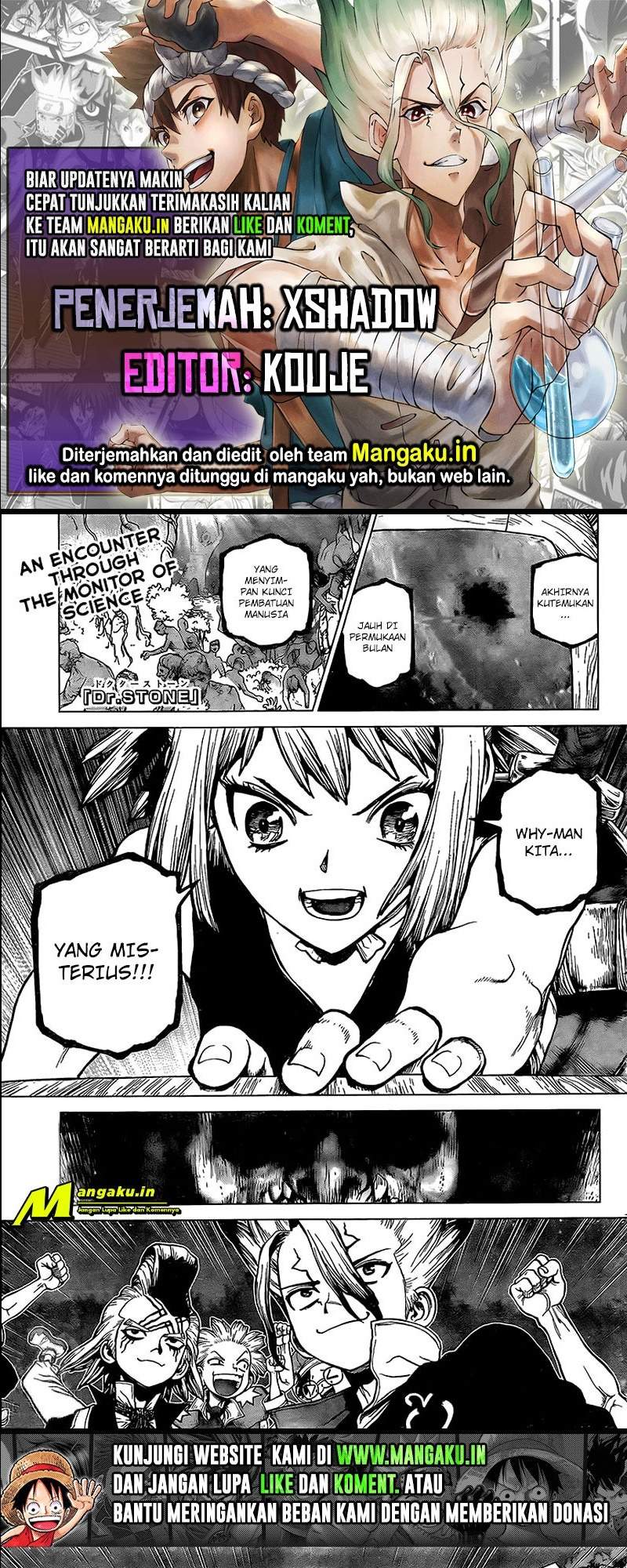 Baca Dr. Stone Ch 217 Bahasa Indonesia - Spoiler Halaman 1 Baca Dr. Stone Ch 217 Bahasa Indonesia - Spoiler Halaman 1